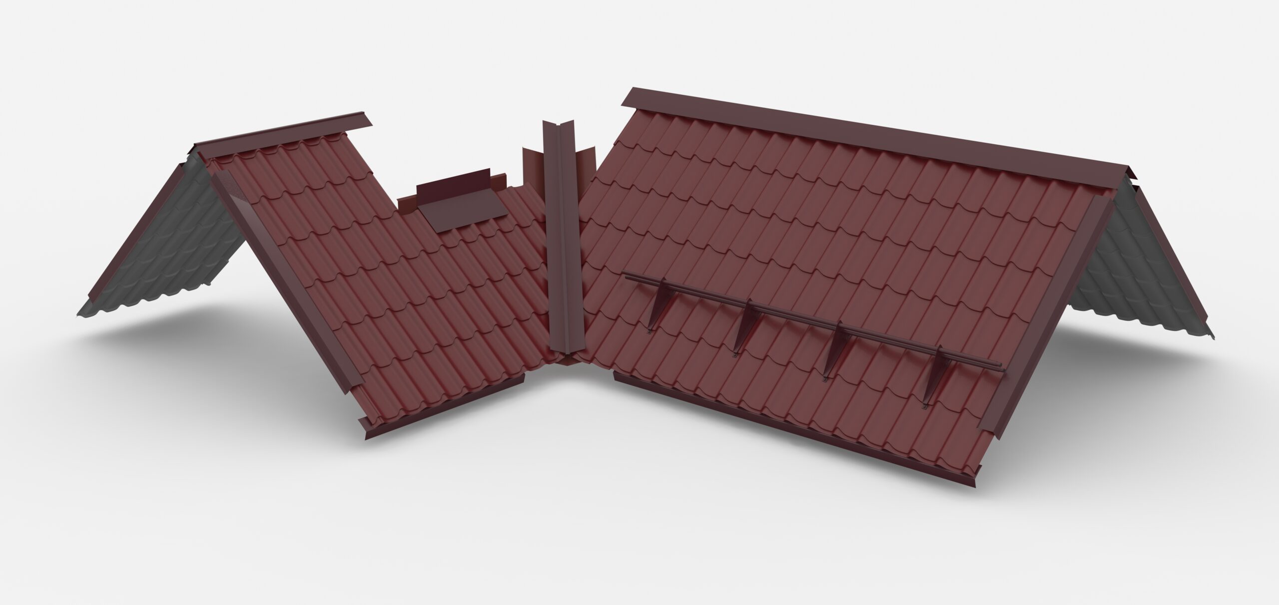 roofing roof 3d model max dae lxo lxl scaled